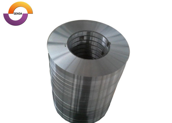 D2 Hrc55 Rotary Slitter Blades Mirror Finish Untuk Garis Slitter Logam