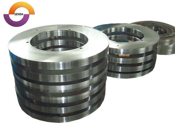 Circular Knives Rotary Slitter Blades HRC53 Untuk Pemotongan Aluminium Foil