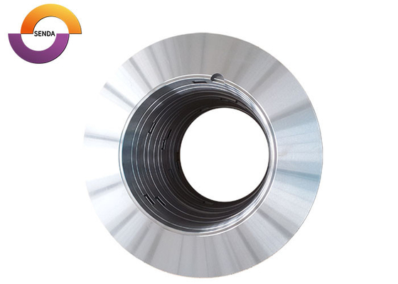Side Trimmer Rotary Slitter Blades 57HRC Cell Untuk Logam