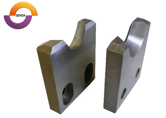 HRC 52 Flying Shear Blades Untuk Memotong Baja Logam Tanpa Gerinda