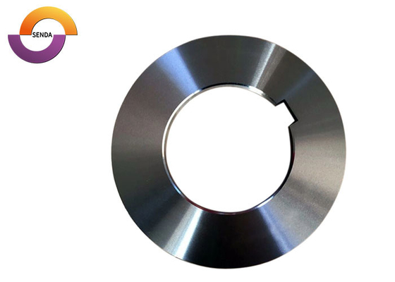 H12 D2 HSS Tct Rotary Slitter Blades Putaran HRC57 Untuk Lembaran Stainless Steel