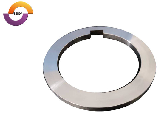 HRC58-60 Blade Rotary Slitter Blade Berkilau Dengan Penggilingan CNC