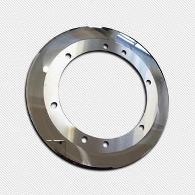 HRC58-60 Blade Rotary Slitter Blade Berkilau Dengan Penggilingan CNC