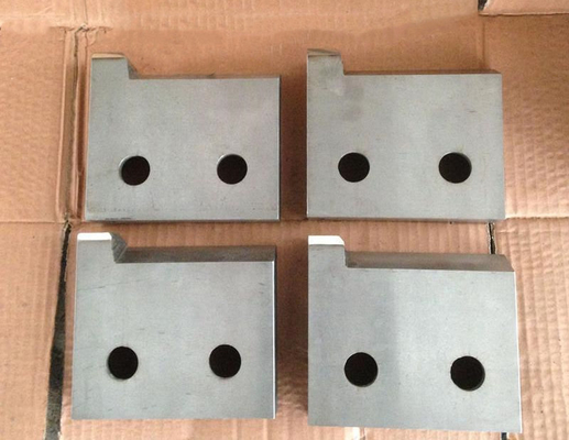 Tool Steel Flying Shear Blade Untuk Mesin Pencocokan Grinding Angle ±0.02°