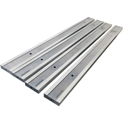200 - 2000mm Pisau Geser Baja Karbon Hidraulik HRC58 - 62 Persegi Panjang