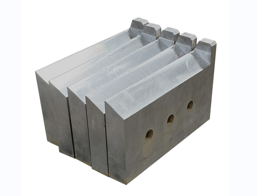 Hss Hydraulic Shear Blade 60hrc Untuk Memotong Aluminium Dan Baja