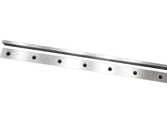 Kekerasan yang dapat disesuaikan M2 Shear Blade Untuk Mesin Pemotong Kinerja Tinggi