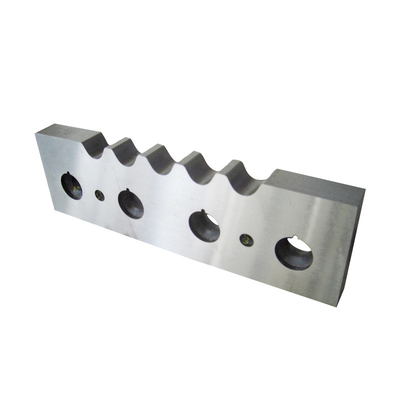 Blades shear rebar hidrolik industri untuk pemotongan logam lembaran presisi