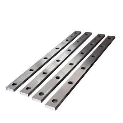 Baja Karbon Lembaran Logam Shear Blades Hot Roll Cross Cutting