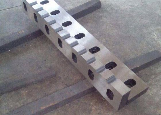Pisau Baja H13 Pisau Pemotong Kawat Besi Beton Menyesuaikan Pisau Geser