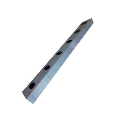 Serrated Blade Edge Sheet Metal Shear Blades dengan Customized Cutting Angle dan Finish