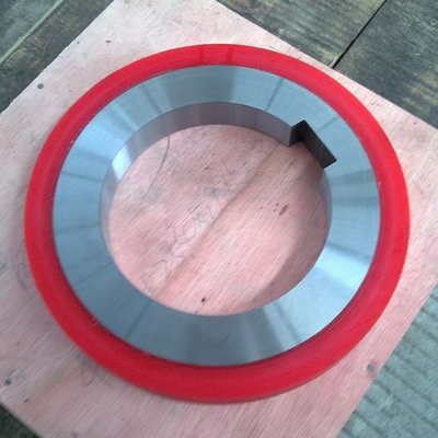 Mesin Stripper Slitting Ring Steel Bekerja Dengan Slitter Blade