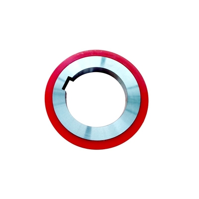 Mesin Stripper Slitting Ring Steel Bekerja Dengan Slitter Blade