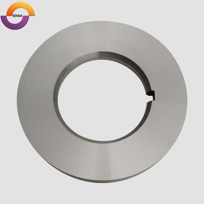 Circular Tungsten Carbide Rotary Slitter Blades Round Cutting Untuk Logam