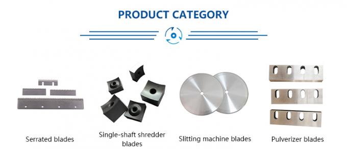 Blades shear rebar hidrolik industri untuk pemotongan logam lembaran presisi 6