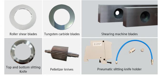 Blades shear rebar hidrolik industri untuk pemotongan logam lembaran presisi 7