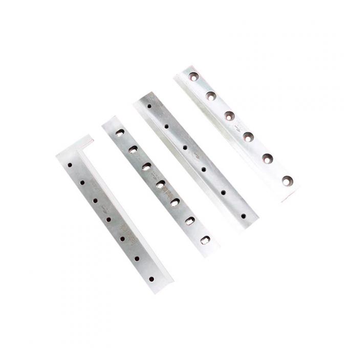 OEM Industri Perforasi lurus Tungsten Baja Cold Sheet Metal Shearing Guillotine Mesin Pemotong Kertas Bilah 0